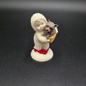 Department 56 Snowbabies No Place Like Home Wizard of Oz Dog Basket Figurine